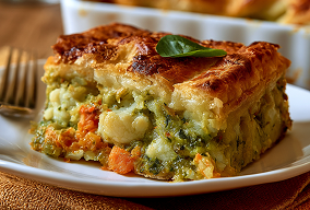 Cauliflower & Veg Pie