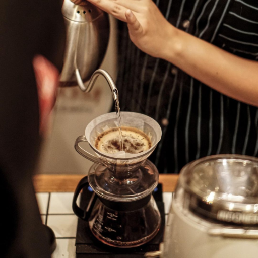 Coffee pouring