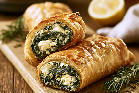 Spinach & Fetta Roll
