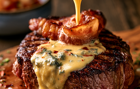 Steak, Bacon & Cheese